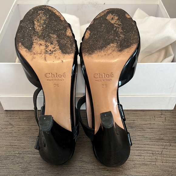 Chloe Black Heels - Picture 5 of 8